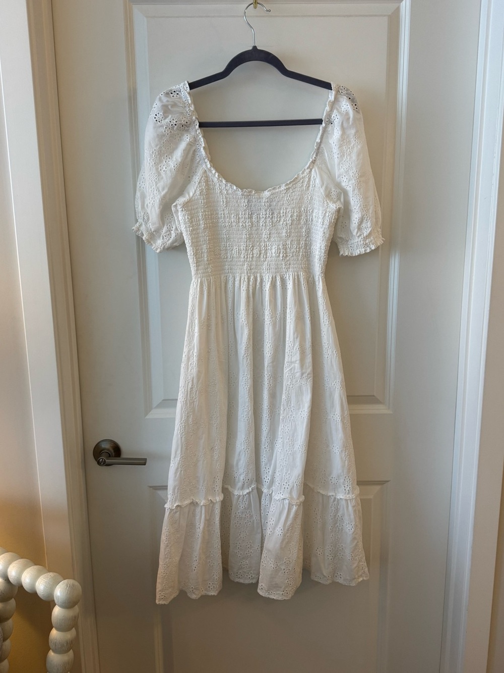 Hill House Louisa Eyelet Dress Size Large - Picture 7 of 10